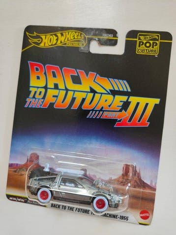 Hot Wheels 1:64 - Modelauto - DeLorean Time Machine Back to