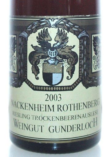 2003 Nackenheim Rothenberg Riesling Trockenbeerenauslese -, Nieuw