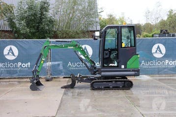 Veiling: Minigraver Aameck F22 Diesel 13.4kW 2026 Nieuw, Ophalen
