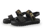 Replay Sandalen in maat 38 Zwart, Verzenden, Zwart, Replay, Sandalen of Muiltjes