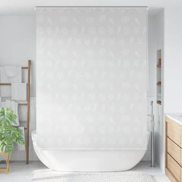 vidaXL Rolgordijn voor douche zeester 160x240 cm, Verzenden, Nieuw