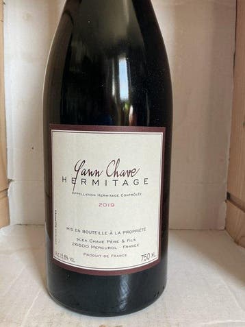 2019 Domaine Yann Cave - Hermitage - 1 Fles (0,75 liter), Nieuw