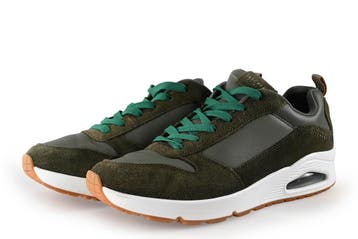 Skechers Sneakers in maat 45 Groen, Overige kleuren, Verzenden, Zo goed als nieuw, Skechers