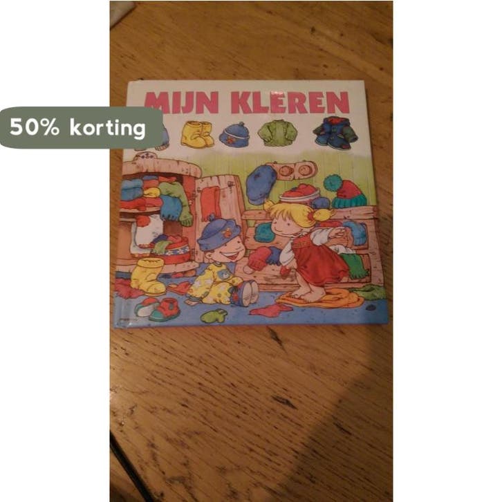 Mijn kleren / K0025D / Kartonboeken / K0025 9789055627295, Livres, Livres pour enfants | 0 an et plus, Envoi