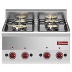 Fornuis | PRO 600 | Gas | 4 Branders (2x 3.3kW + 2x 3.6kW), Verzenden, Nieuw in verpakking