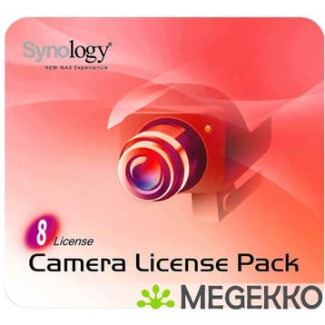 Synology Camera License Pack 8x, Verzenden