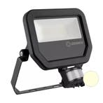 LED Bouwlamp FL 20 17W  230V + Sensor 3000K, Ophalen of Verzenden, Nieuw