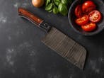 Keukenmes - Kitchen knife set - Set van 5 handgesmede