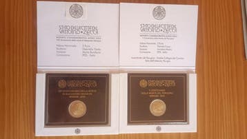 Vaticaan. 2 Euro 2023 Perugino + Manzoni (2 coins)