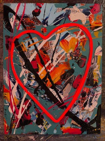 Michele Socionovo - Basquiat in Croosby street