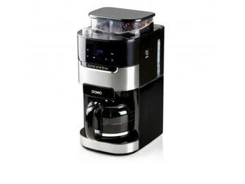 DOMO DO721K - Koffiezetapparaat - Grind & Brew - 1,5L (12, Verzenden, Zo goed als nieuw