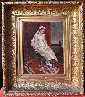 Nicolás Megia Marques (1845-1917) - La jeune mariée