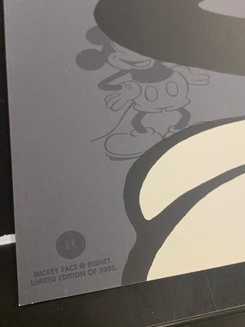 Mickey Mouse Walt Disney / Mickey Mouse – Sérigraphie d’art, Verzamelen, Disney, Nieuw