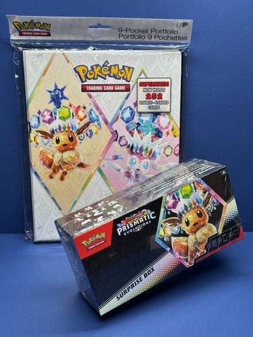 Pokémon Sealed box - Scarlet & Violet - Prismatic Evolutions, Nieuw