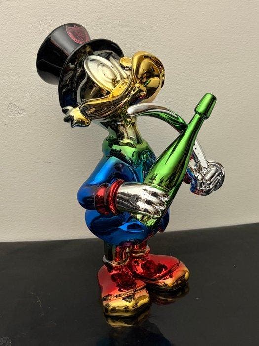 GF Exclusives - Dom Pérignon Champagne Bottle Duck Artwork, Antiek en Kunst, Kunst | Designobjecten