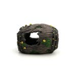 Oude houten ton 9cm / Aquariumdecoratie As-195, Verzenden, Nieuw, Plant(en), Steen of Hout