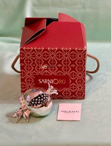 Valenti & Co. - Figurine - Pomegrante - Argent laminé .925