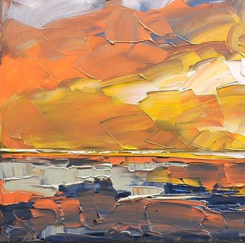 Olivier Pfleger - Un matin au réveil  Format XL, Antiquités & Art