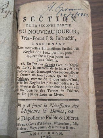 Ph. R - Le nouveau joueur très-portatif & instructif ;