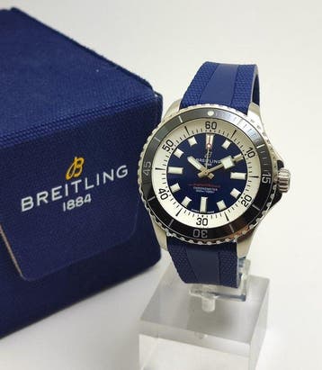 Breitling - Superocean 44 “Blue Dial” - Zonder minimumprijs, Nieuw