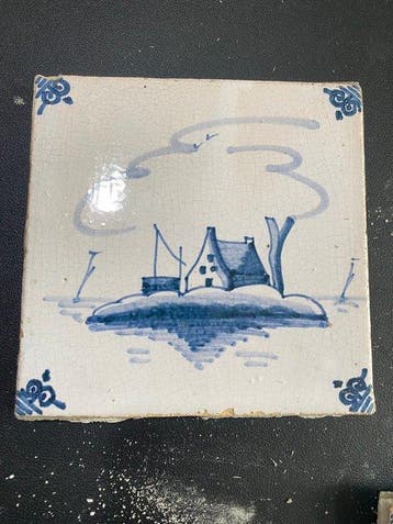 Tegel (6) - 1900-1910 - Nederlandse wandtegels