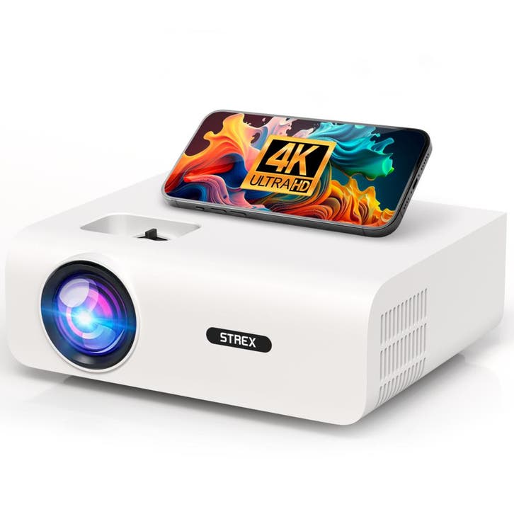 Strex Beamer - 1080P Full HD - 15000 Lumen - Draadloos, TV, Hi-fi & Vidéo, Projecteurs vidéo, Envoi
