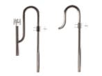 Lily Pipe set RVS staal met skimmer, Verzenden