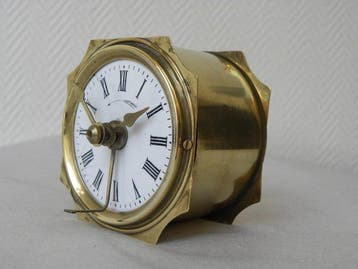 Reisklok - T. Maurel - Koper, Emaille - 1850-1900