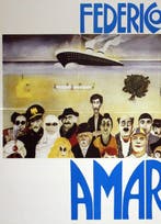 2F - Federico Fellini - Film Poster Amarcord 80 Edition