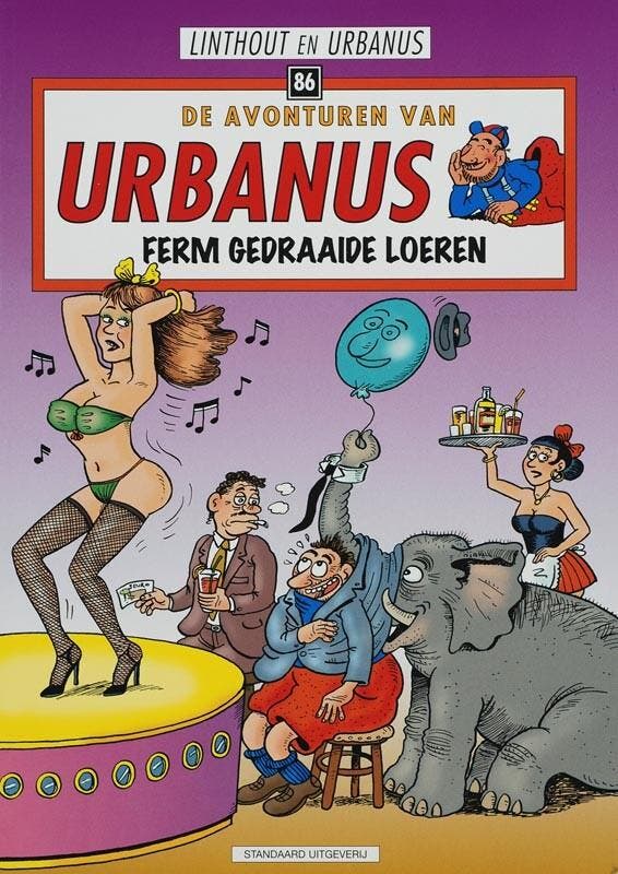 Ferm gedraaide loeren / De avonturen van Urbanus / 86, Boeken, Stripverhalen, Zo goed als nieuw, Verzenden