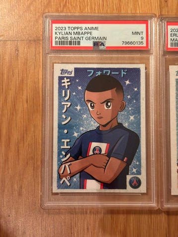 Topps - 3 Graded card - PSA 9, Nieuw