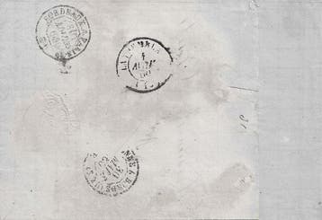 Frankrijk 1860 - Zeldzaam, Keizerrijk 20 centimes blauw type, Postzegels en Munten, Gestempeld