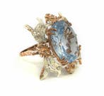 Zonder minimumprijs - Ring - 9 kt. Roségoud, Zilver Spinel -, Nieuw