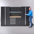 Datona Werkbank 160 cm met bovenkast en twee, Doe-het-zelf en Bouw, Ophalen of Verzenden, Nieuw