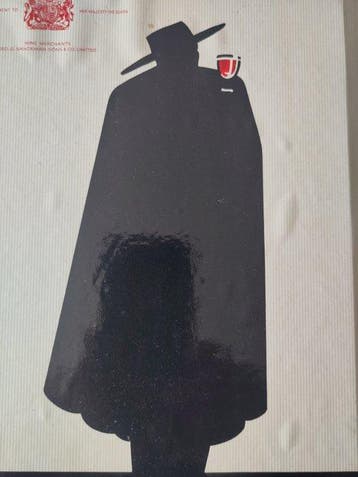Sandeman - Reclamebord - karton, Plastic