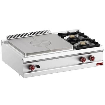 Fornuis/Doorkookplaat | OPTIMA 700 | Gas | 2 Branders (2x, Verzenden, Nieuw in verpakking