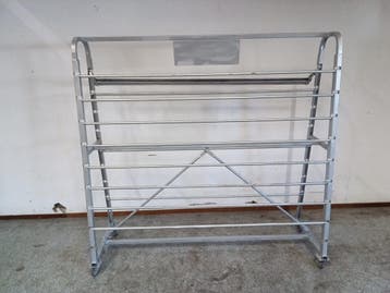 Vinyl zeil verkooprek – B154 x D50 x H150 cm - Geschikt voor, Nieuw in verpakking