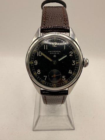 Universal Genève - Wilhelmina WW2 Military Field - Zonder, Nieuw