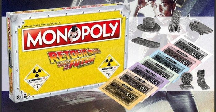 winning moves uk - Jeu de société - Monopoly Back to the, Antiek en Kunst, Antiek | Speelgoed