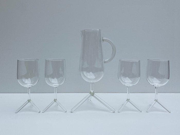 1 liter decanter - Maarten Baptist - Karaf (5) - Louise, Antiek en Kunst, Kunst | Designobjecten