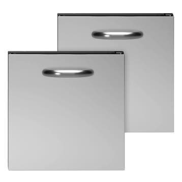 Deurenset | RVS | PRO 600 Onderstellen | 600mm Diamond, Verzenden