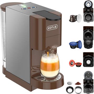 Koffiemachine 5-in-1 | Tweede kansje: nu aan halve prijs..., Verzenden, Koffiepads en cups