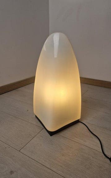 AV Mazzega - Tafellamp - Messing, Aluminium, Plastic, Hout