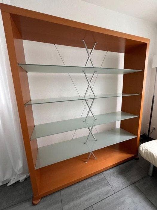Ligne Roset - Pascal Mourgue - Boekenkast - Glas, Hout,, Antiquités & Art, Antiquités | Meubles | Chaises & Canapés