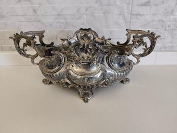 Jardinière - deponeer 403 - Verzilverd - Jardinierie stijl