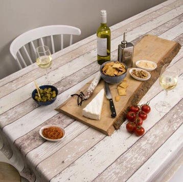 Tafelzeil woody light, Leuk tafelkleed hout op tafel?, Maison & Meubles, Nappes