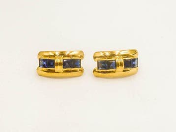 Oorbellen - 18 karaat Geel goud, Handtassen en Accessoires, Oorbellen, Nieuw