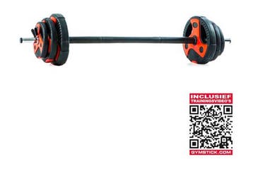 Gymstick - Halterset/Pumpset - 20 kg - Inclusief Training..., Verzenden