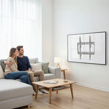 TV muurbeugel kantelbaar voor 26 (66cm) - 75 (191cm), Verzenden