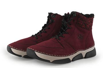Rieker Snowboots in maat 42 Rood, Verzenden, Snowboots, Zo goed als nieuw, Rood